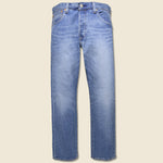 501 '93 Straight Jean - Basil Drip - Levis Premium - STAG Provisions - Pants - Denim