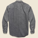 Barstow Denim Western Shirt - Black Wash - Levis Premium - STAG Provisions - Tops - L/S Woven - Solid