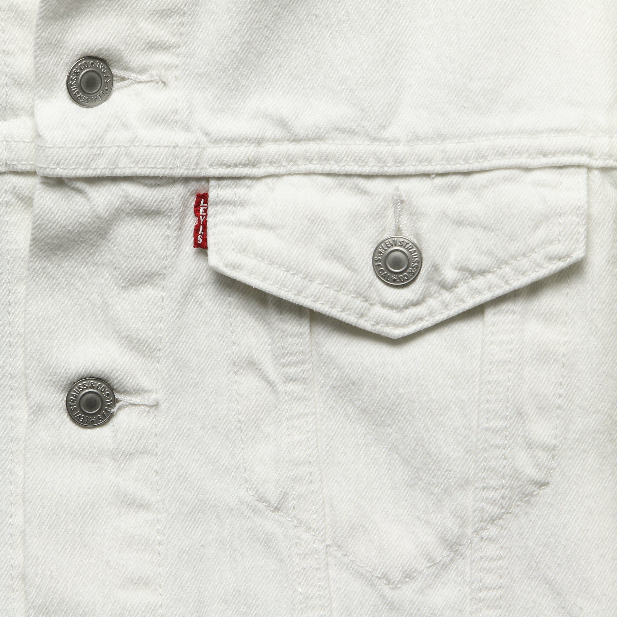 Trucker Jacket - White Out - Levis Premium - STAG Provisions - Outerwear - Coat / Jacket