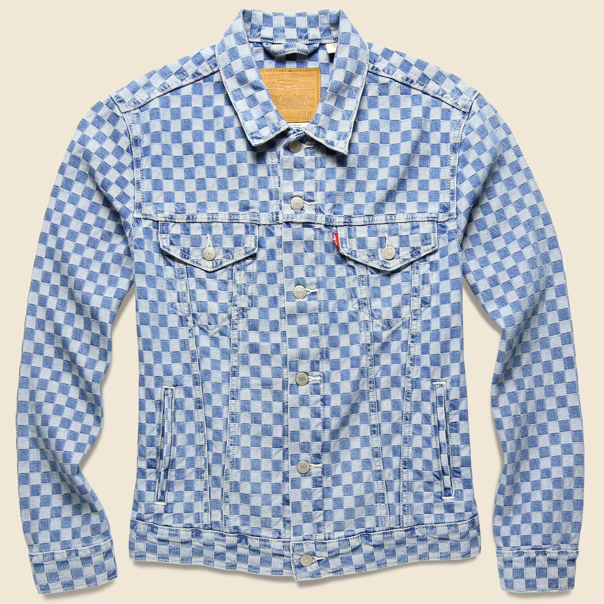 Trucker Jacket - Checkmate - Levis Premium - STAG Provisions - Outerwear - Coat / Jacket