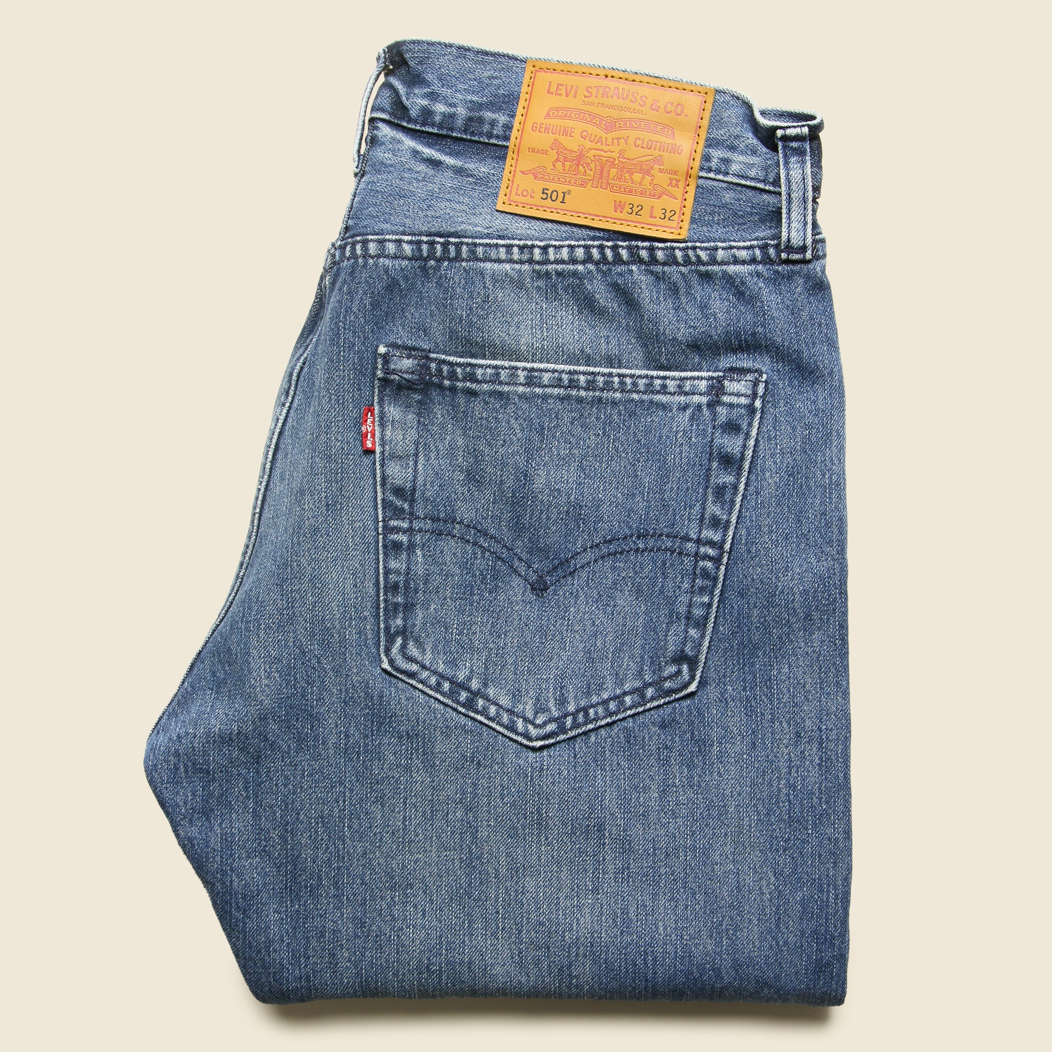 501 Jean - Tissue - Levis Premium - STAG Provisions - Pants - Denim
