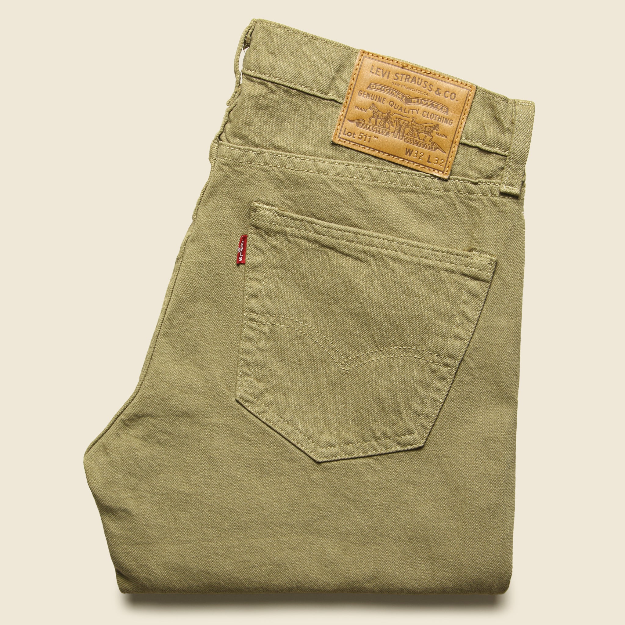 
                          511 Color Jean - Harvest Gold - Levis Premium - STAG Provisions - Pants - Denim
                        