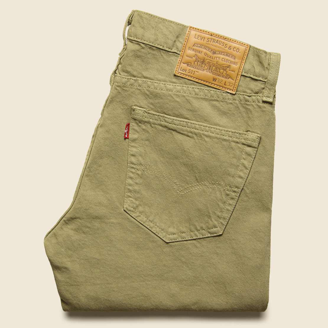 511 Color Jean - Harvest Gold - Levis Premium - STAG Provisions - Pants - Denim