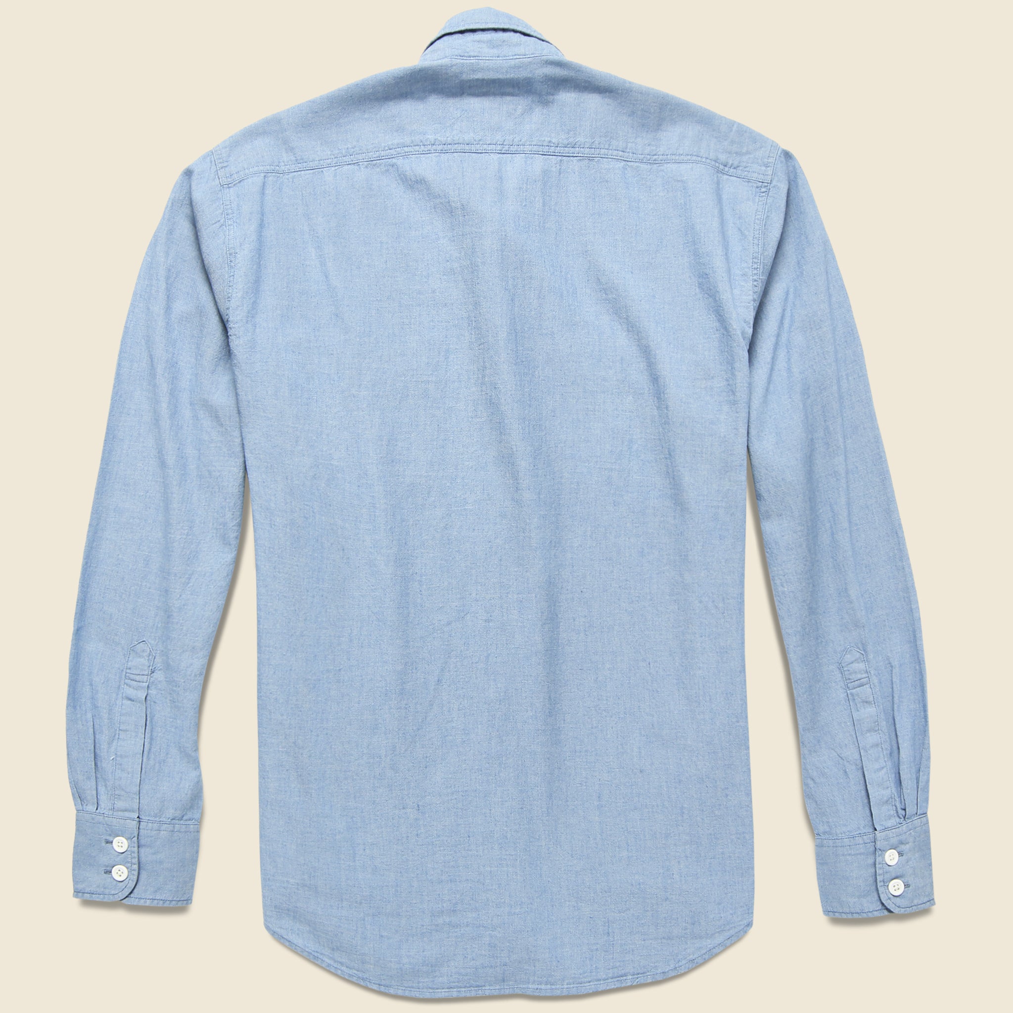 Modern Barstow Western Shirt - Light Indigo - Levis Premium - STAG Provisions - Tops - L/S Woven - Solid