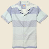 Cubano Shirt - Marshmallow - Levis Premium - STAG Provisions - Tops - S/S Woven - Stripe