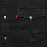 Barstow Western Shirt - Marble Black Denim - Levis Premium - STAG Provisions - Tops - L/S Woven - Solid