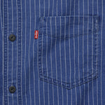 Sunset One-Pocket Slim Shirt - Indigo Stripe - Levis Premium - STAG Provisions - Tops - L/S Woven - Stripe