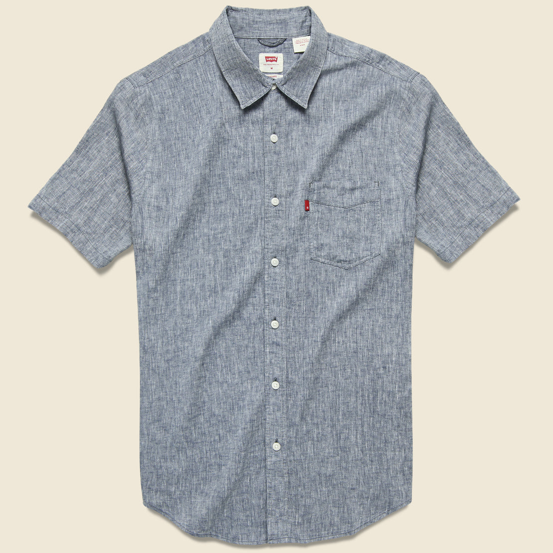 Levis Premium Sunset One-Pocket Shirt - Dress Blues