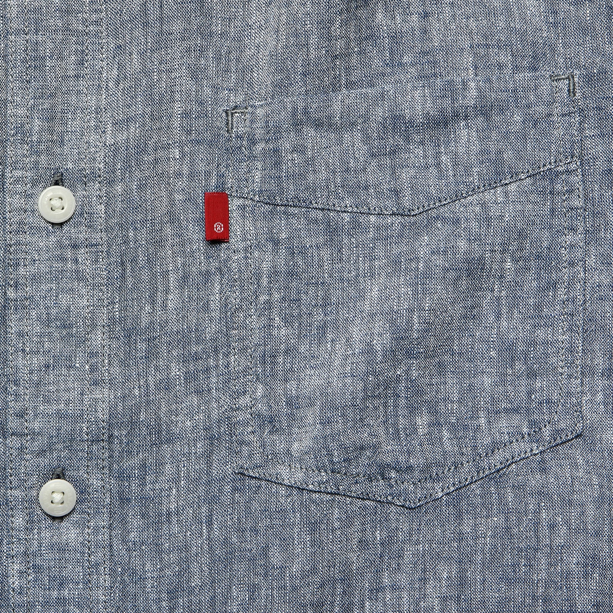 
                          Sunset One-Pocket Shirt - Dress Blues - Levis Premium - STAG Provisions - Tops - S/S Woven - Solid
                        