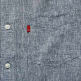 Sunset One-Pocket Shirt - Dress Blues - Levis Premium - STAG Provisions - Tops - S/S Woven - Solid