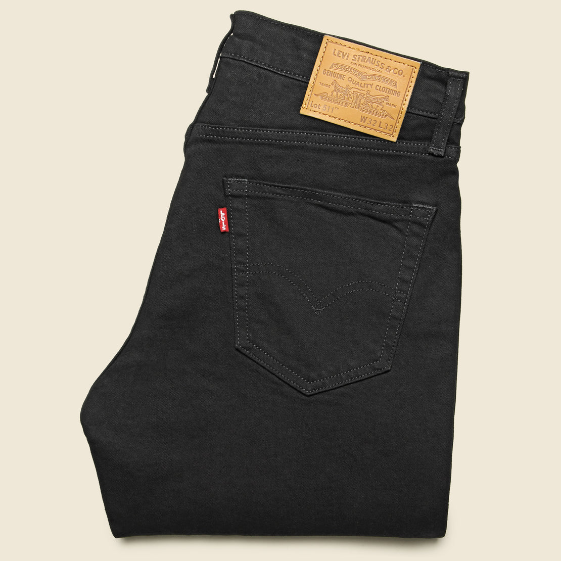 511 Slim Fit Jean - Black Knight - Levis Premium - STAG Provisions - Pants - Denim