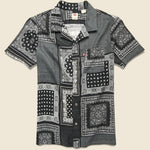 Cubano Shirt - Multi-bandana Black - Levis Premium - STAG Provisions - Tops - S/S Woven - Other Pattern