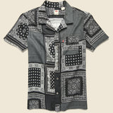 Cubano Shirt - Multi-bandana Black - Levis Premium - STAG Provisions - Tops - S/S Woven - Other Pattern