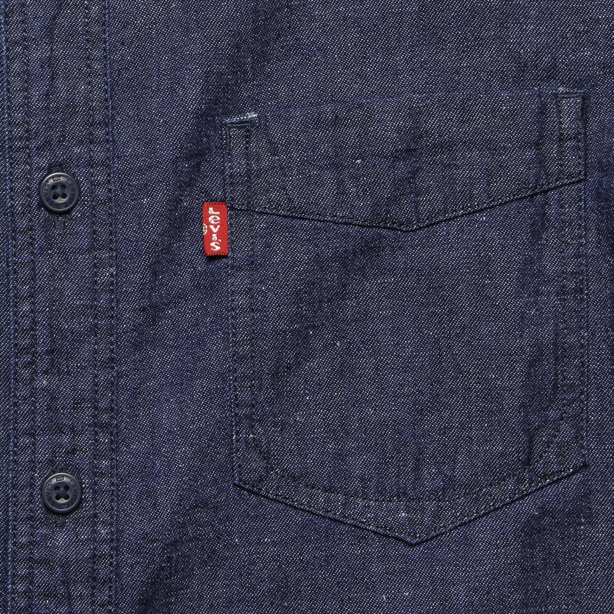 Sunset 1-Pocket Standard Shirt - Hemp Rinse - Levis Premium - STAG Provisions - Tops - S/S Woven - Solid