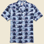 Sunset Camp Shirt - Ziggy Wave Lavender - Levis Premium - STAG Provisions - Tops - S/S Woven - Floral