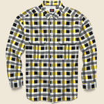 Printed Skate Woven Shirt - Black/Yellow - Levis Premium - STAG Provisions - Tops - L/S Woven - Other Pattern