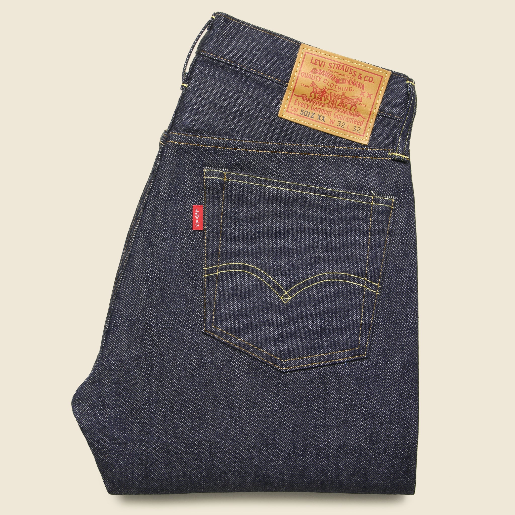 
                          1954 501 Jean - Rigid V2 (Dark Wash) - Levis Vintage Clothing - STAG Provisions - Pants - Denim
                        