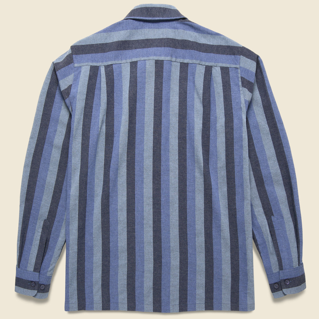 Sportswear Shirt - Tonal Blues - Levis Vintage Clothing - STAG Provisions - Tops - L/S Woven - Stripe