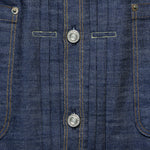 1880 Triple Pleat Blouse Jacket - Indigo - Levis Vintage Clothing - STAG Provisions - Outerwear - Coat / Jacket