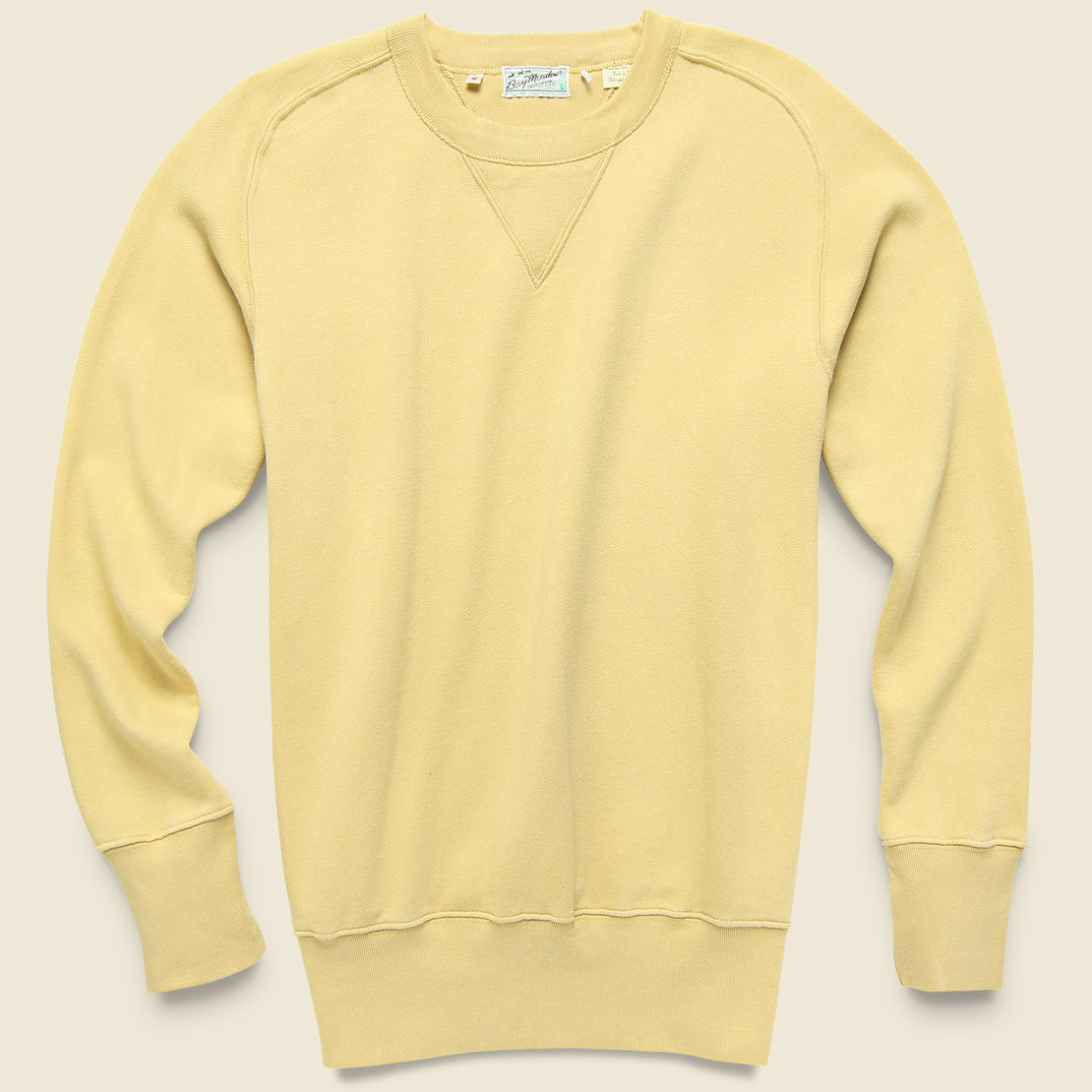 Levis Vintage Clothing Bay Meadows Sweatshirt - Custard