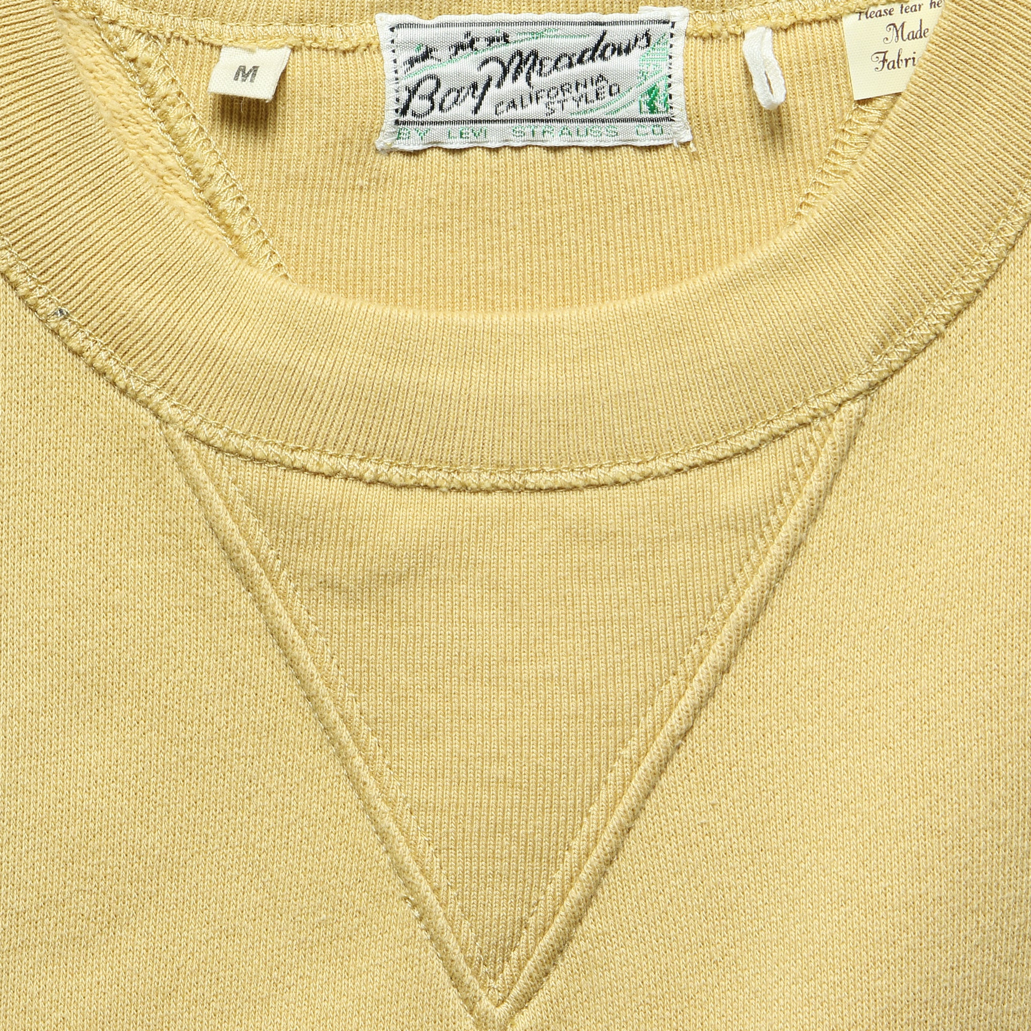 
                          Bay Meadows Sweatshirt - Custard - Levis Vintage Clothing - STAG Provisions - Tops - Fleece / Sweatshirt
                        