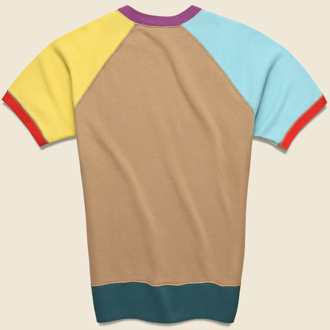 Block Sweatshirt - Brown - Levis Vintage Clothing - STAG Provisions - Tops - Fleece / Sweatshirt