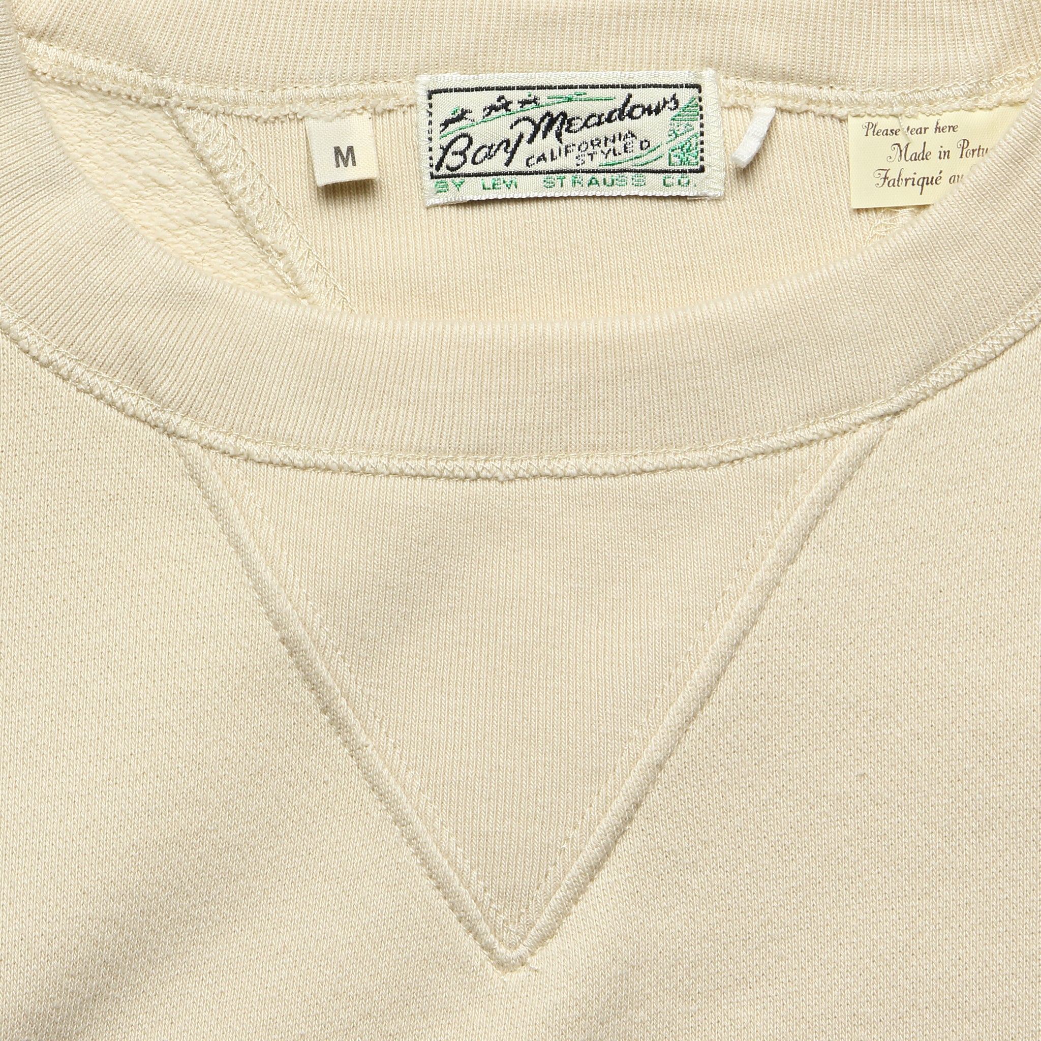 
                          Bay Meadows Sweatshirt - Double Cream - Levis Vintage Clothing - STAG Provisions - Tops - Fleece / Sweatshirt
                        