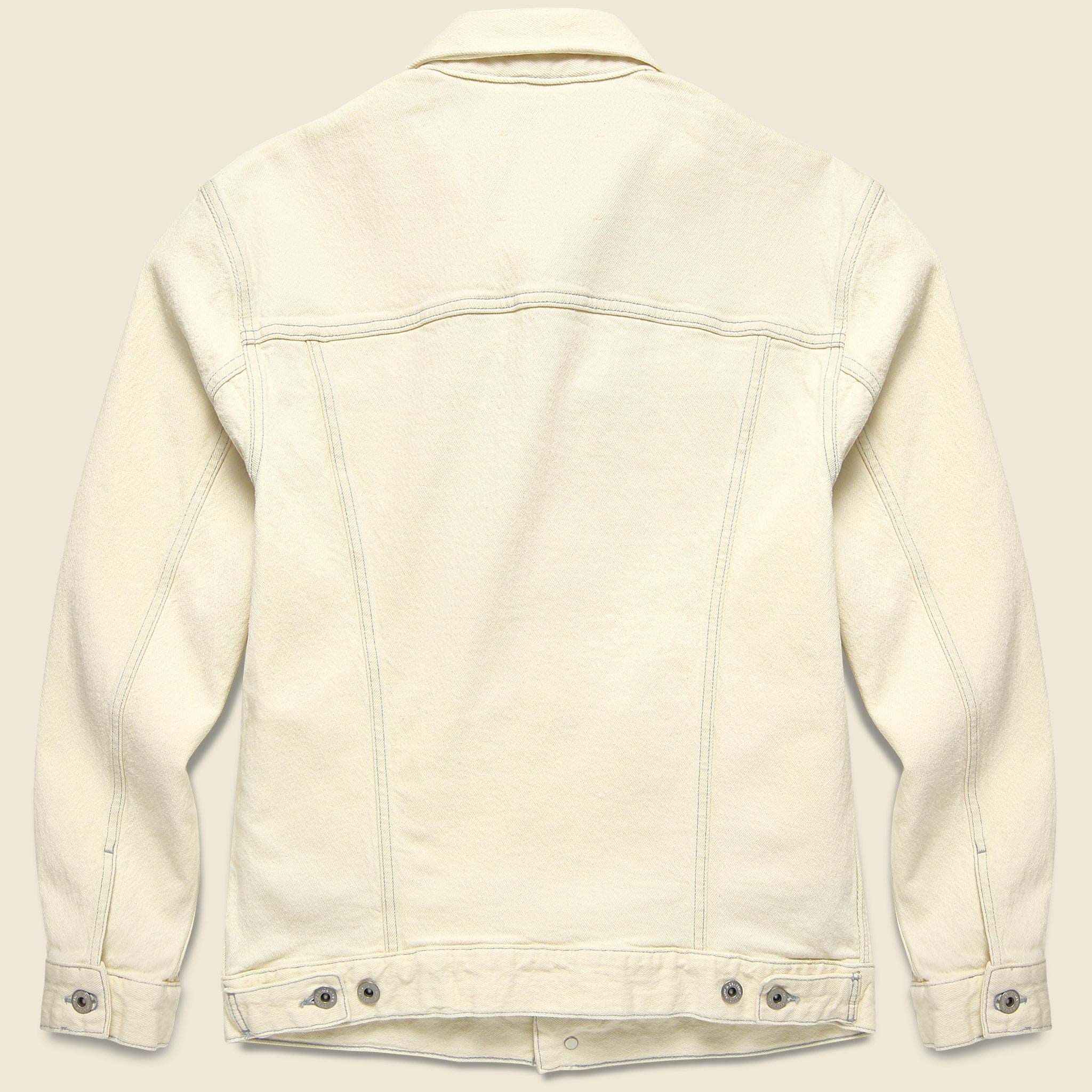 Type II Worn Trucker Jacket - Light Sand - Levis Made & Crafted - STAG Provisions - Outerwear - Coat / Jacket
