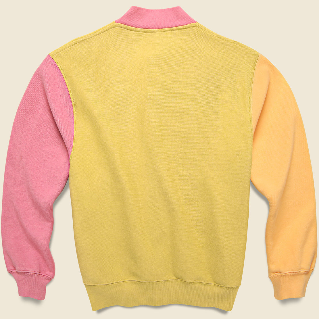Fleece Cardigan - Lemon/Orange/Pink/Tan - Levis Vintage Clothing - STAG Provisions - Outerwear - Coat / Jacket
