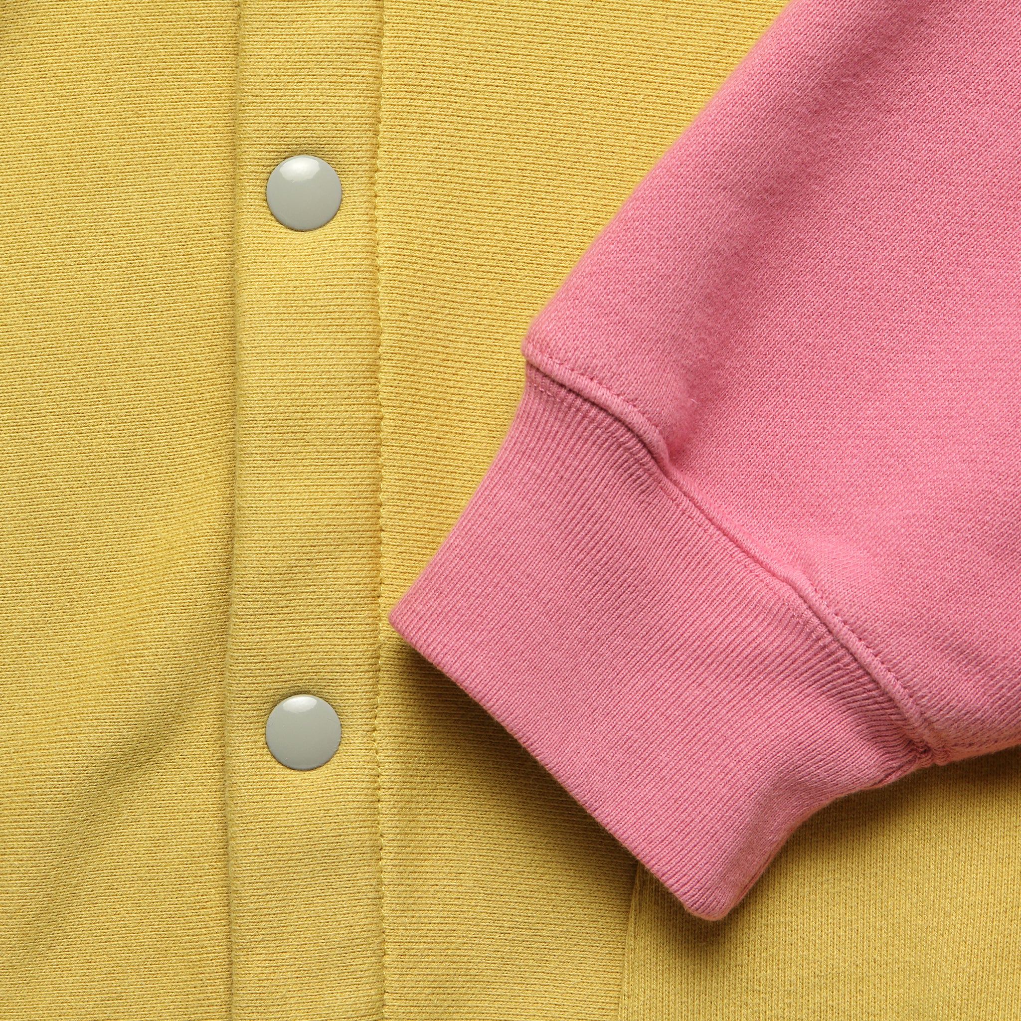 Fleece Cardigan - Lemon/Orange/Pink/Tan - Levis Vintage Clothing - STAG Provisions - Outerwear - Coat / Jacket