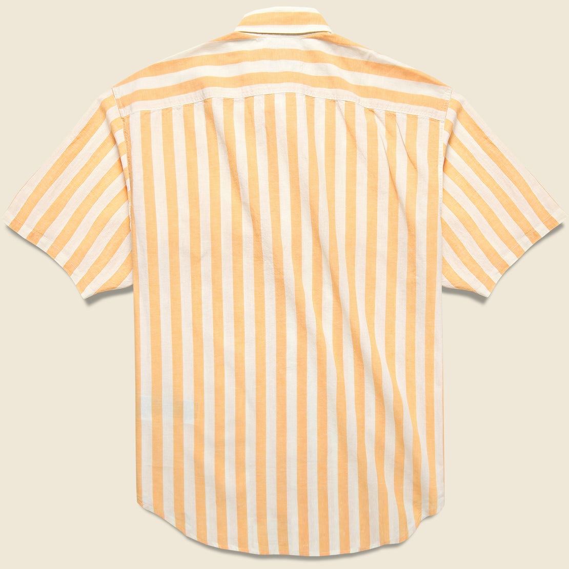 Diamond Shirt - Melon/Orange/White - Levis Vintage Clothing - STAG Provisions - Tops - S/S Woven - Stripe
