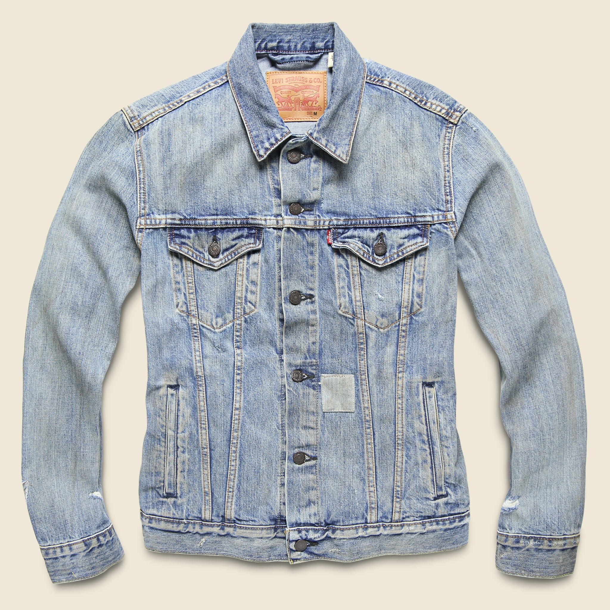 Trucker Jacket - Shadow Puzzle - Levis Premium - STAG Provisions - Outerwear - Coat / Jacket
