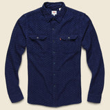 Jackson Worker Shirt - Indigo - Levis Premium - STAG Provisions - Tops - L/S Woven - Solid