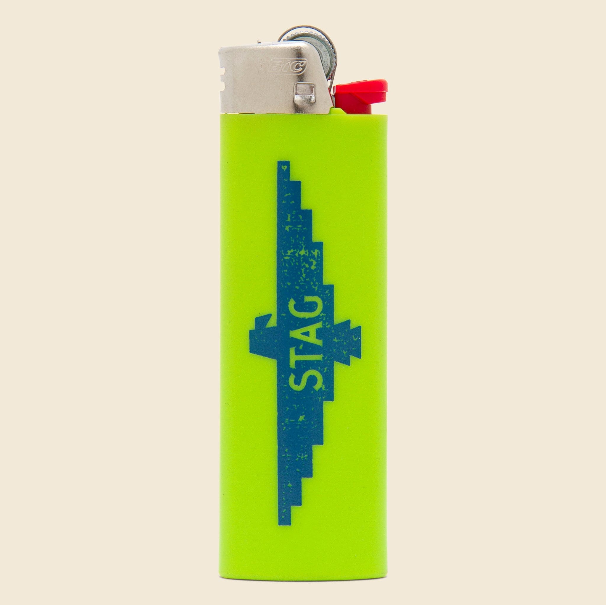 Thunderbird Bic Lighter - Green - STAG - STAG Provisions - Gift - Lighter