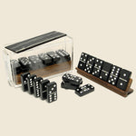 Domino Set -  Black/Walnut - STAG - STAG Provisions - Gift - Games