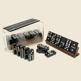 Domino Set -  Black/Walnut - STAG - STAG Provisions - Gift - Games