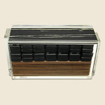 Domino Set -  Black/Walnut - STAG - STAG Provisions - Gift - Games