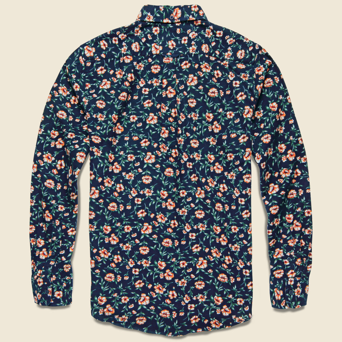 Brushed Cotton Shirt - Navy Rose - Modern Liberation - STAG Provisions - Tops - L/S Woven - Floral
