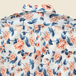 Rose Print Shirt - White - Modern Liberation - STAG Provisions - Tops - S/S Woven - Floral