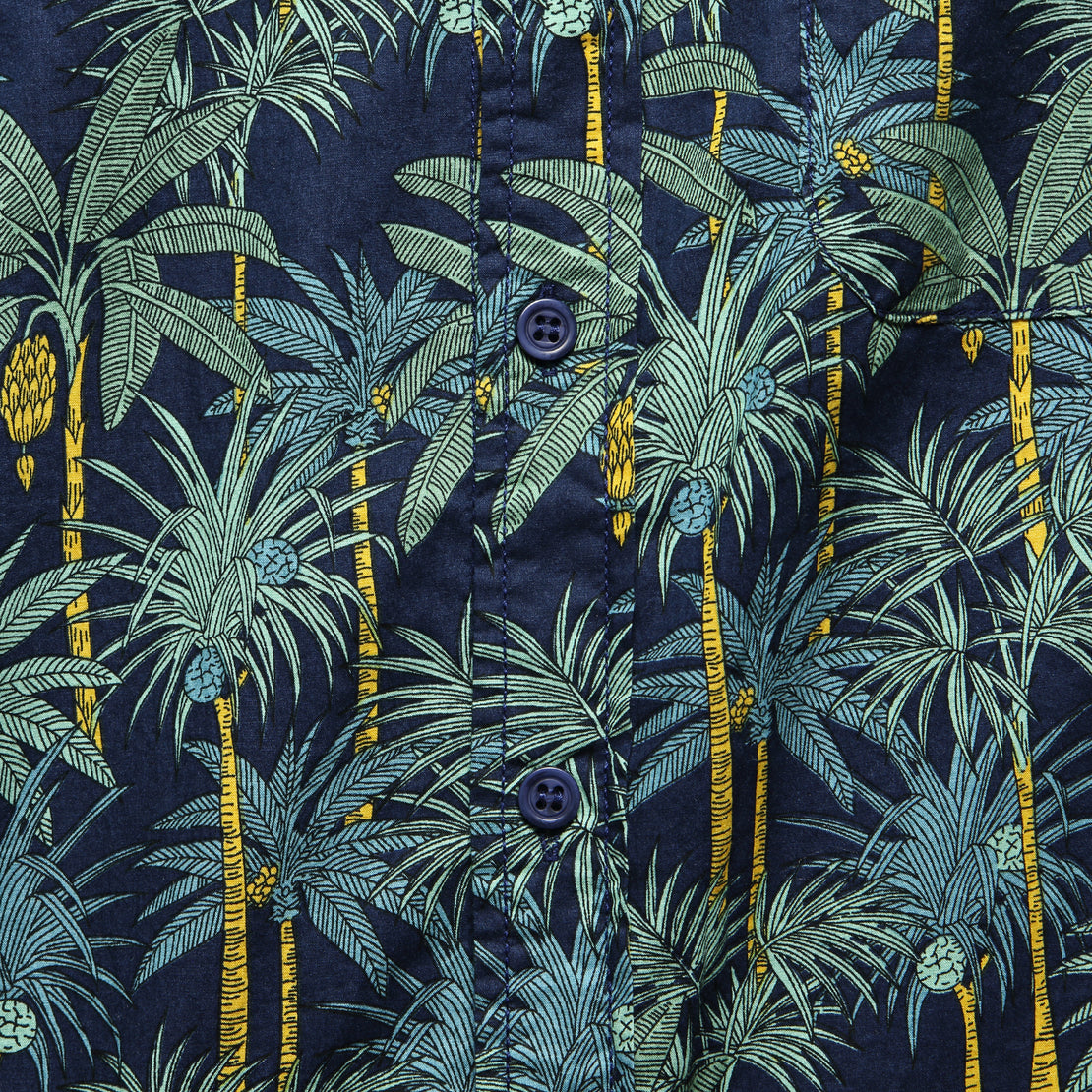 Palm Tree Shirt - Navy