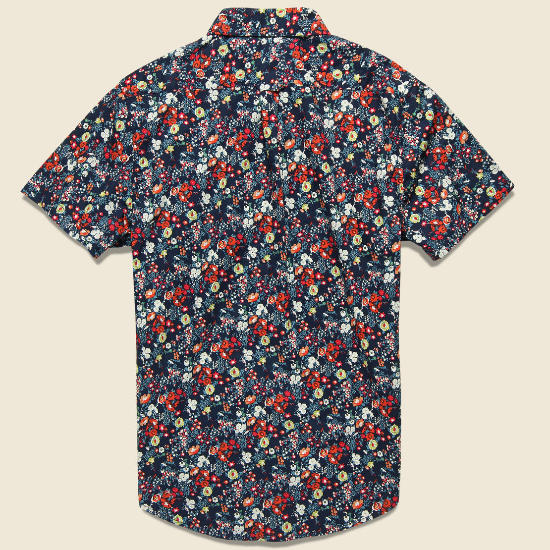 Wild Flower Shirt - Navy - Modern Liberation - STAG Provisions - Tops - S/S Woven - Floral