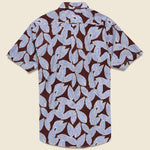 Leaf Print Shirt - Brown - Modern Liberation - STAG Provisions - Tops - S/S Woven - Other Pattern