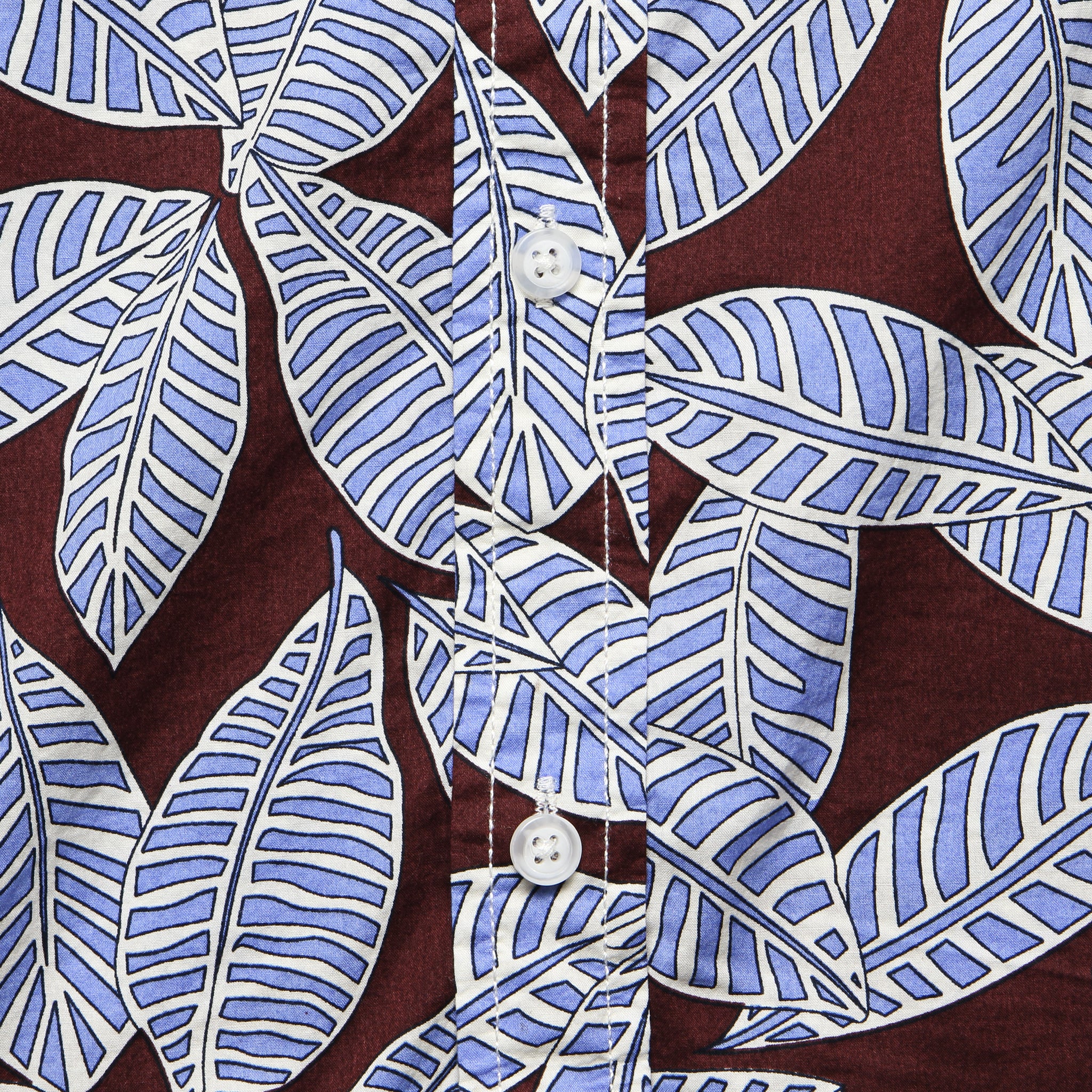 Leaf Print Shirt - Brown - Modern Liberation - STAG Provisions - Tops - S/S Woven - Other Pattern