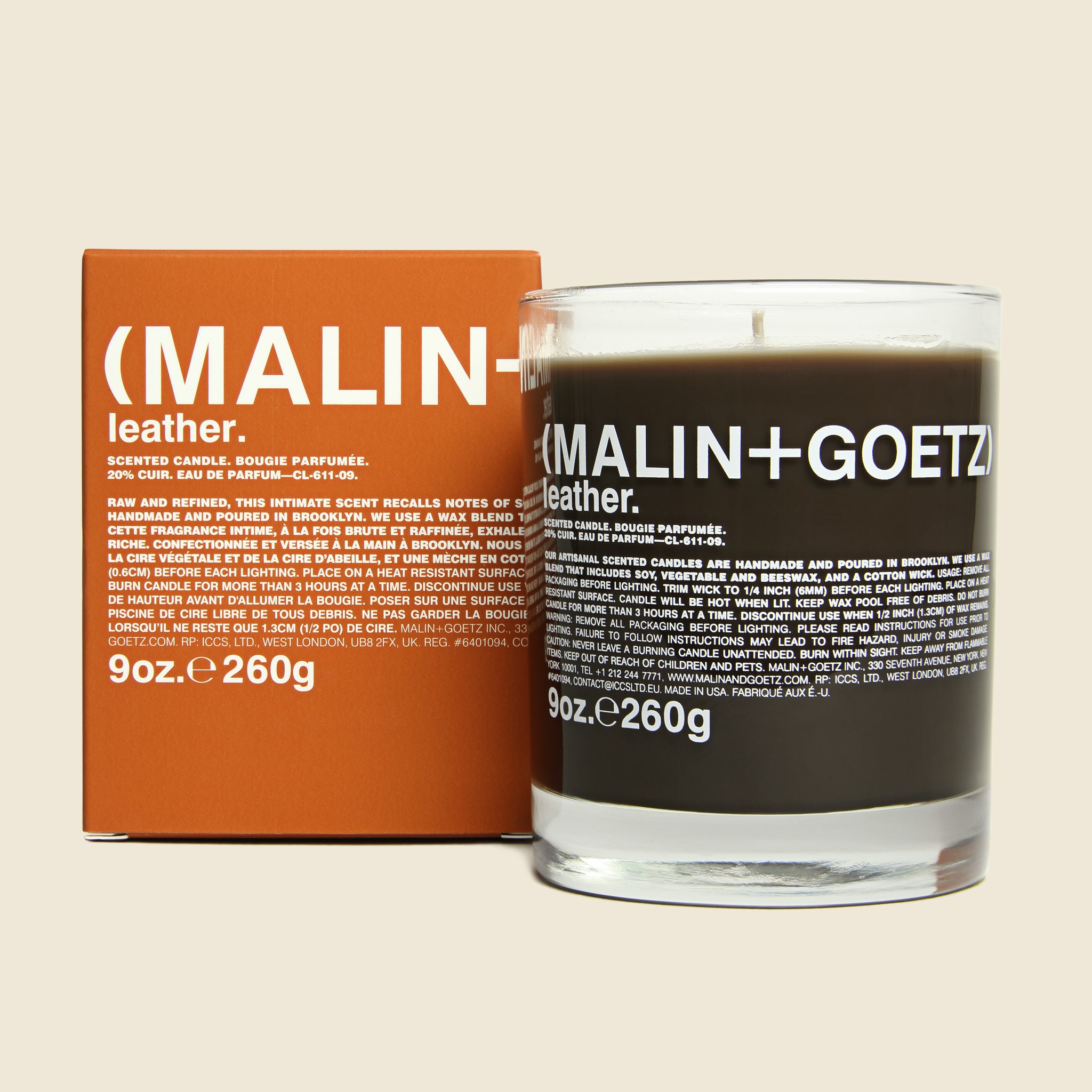 Leather Candle - Malin + Goetz - STAG Provisions - Home - Fragrance - Candle