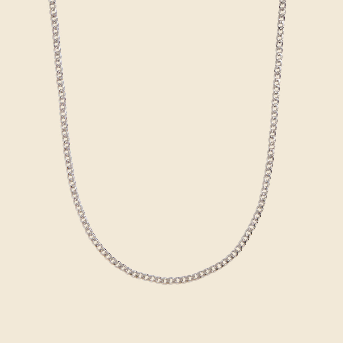 3mm Cuban Chain Necklace - Sterling Silver - Miansai - STAG Provisions - Accessories - Necklaces