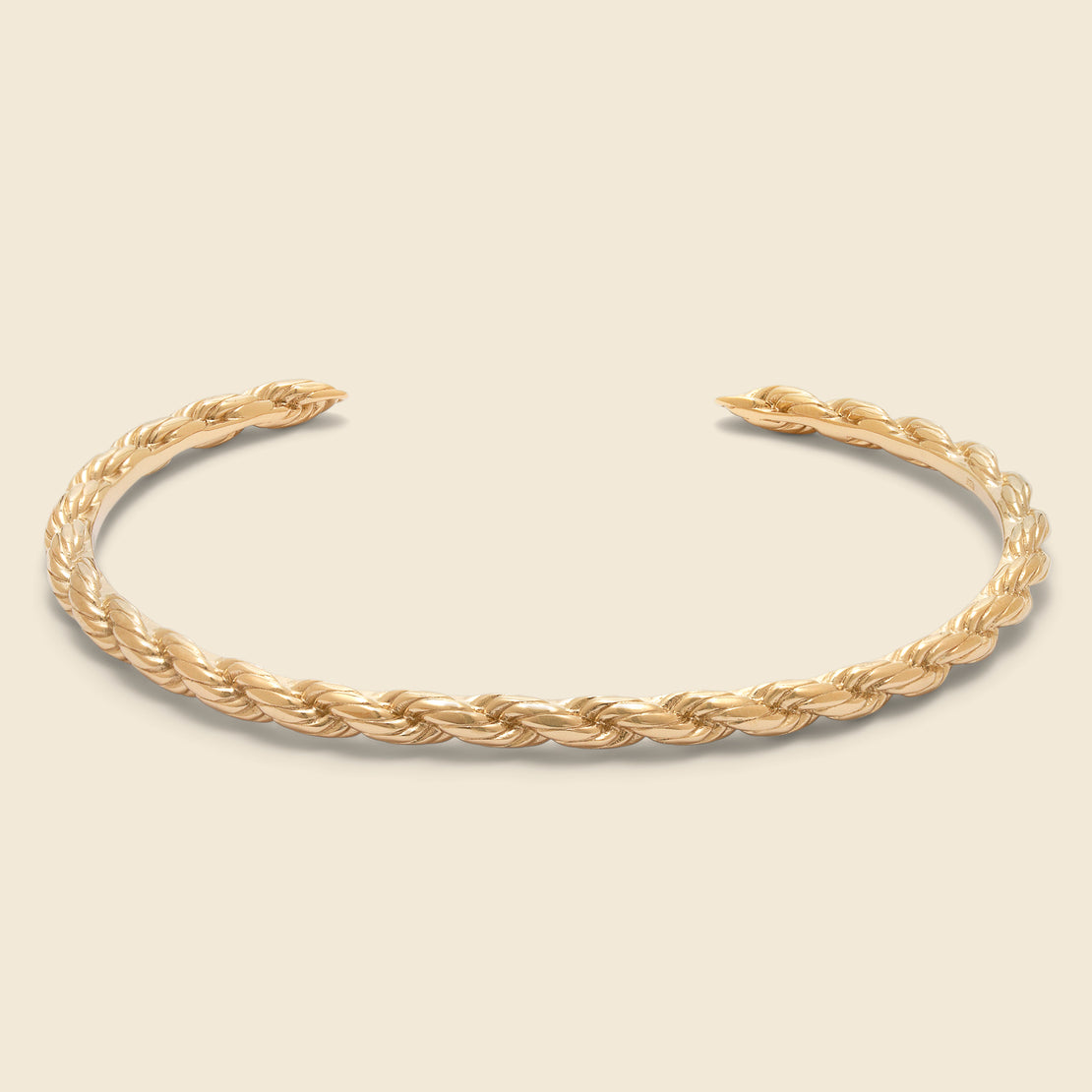 Miansai Rope Chain Cuff - Gold Vermeil