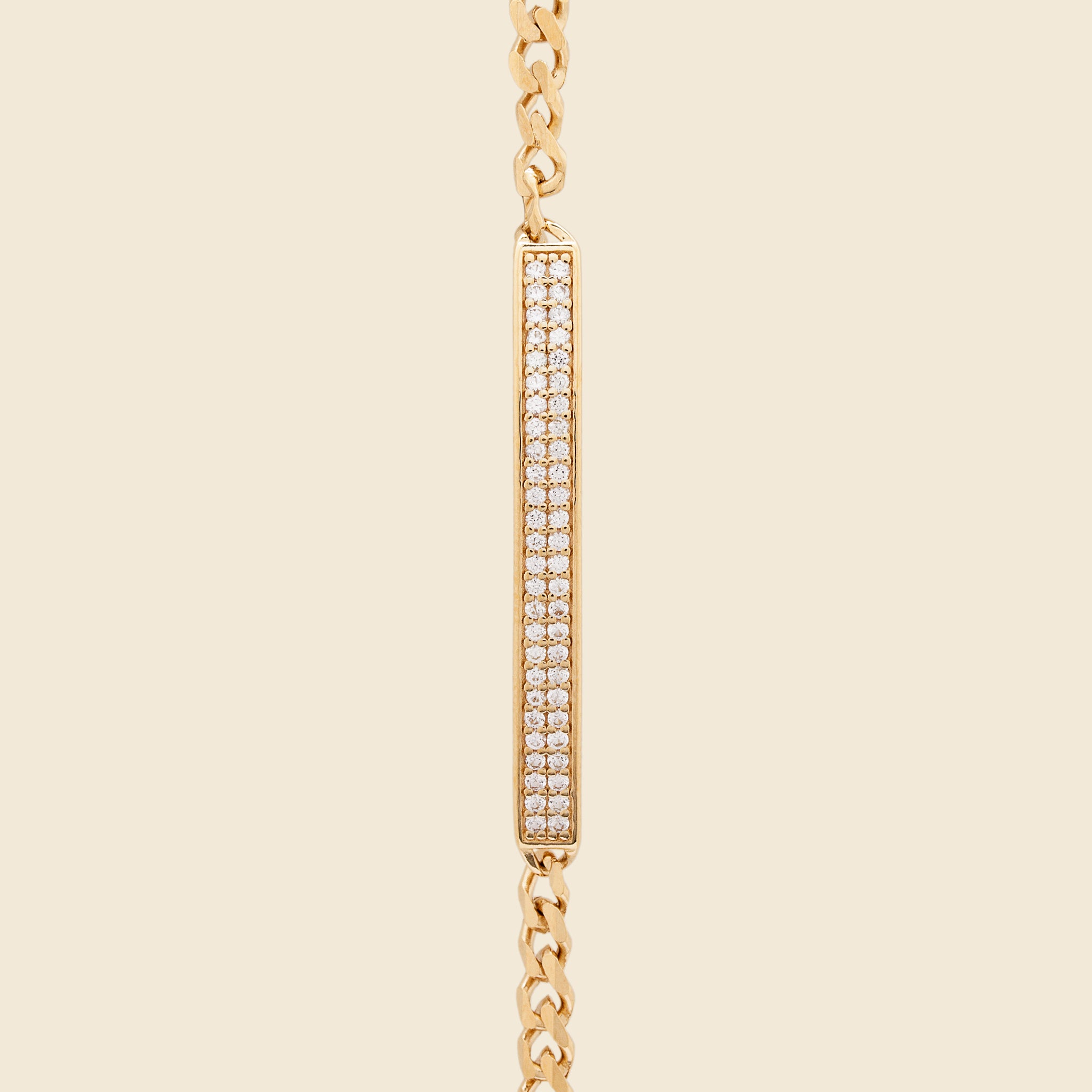 
                          3mm ID Chain Bracelet - Gold/Pave - Miansai - STAG Provisions - W - Accessories - Bracelet/cuff
                        