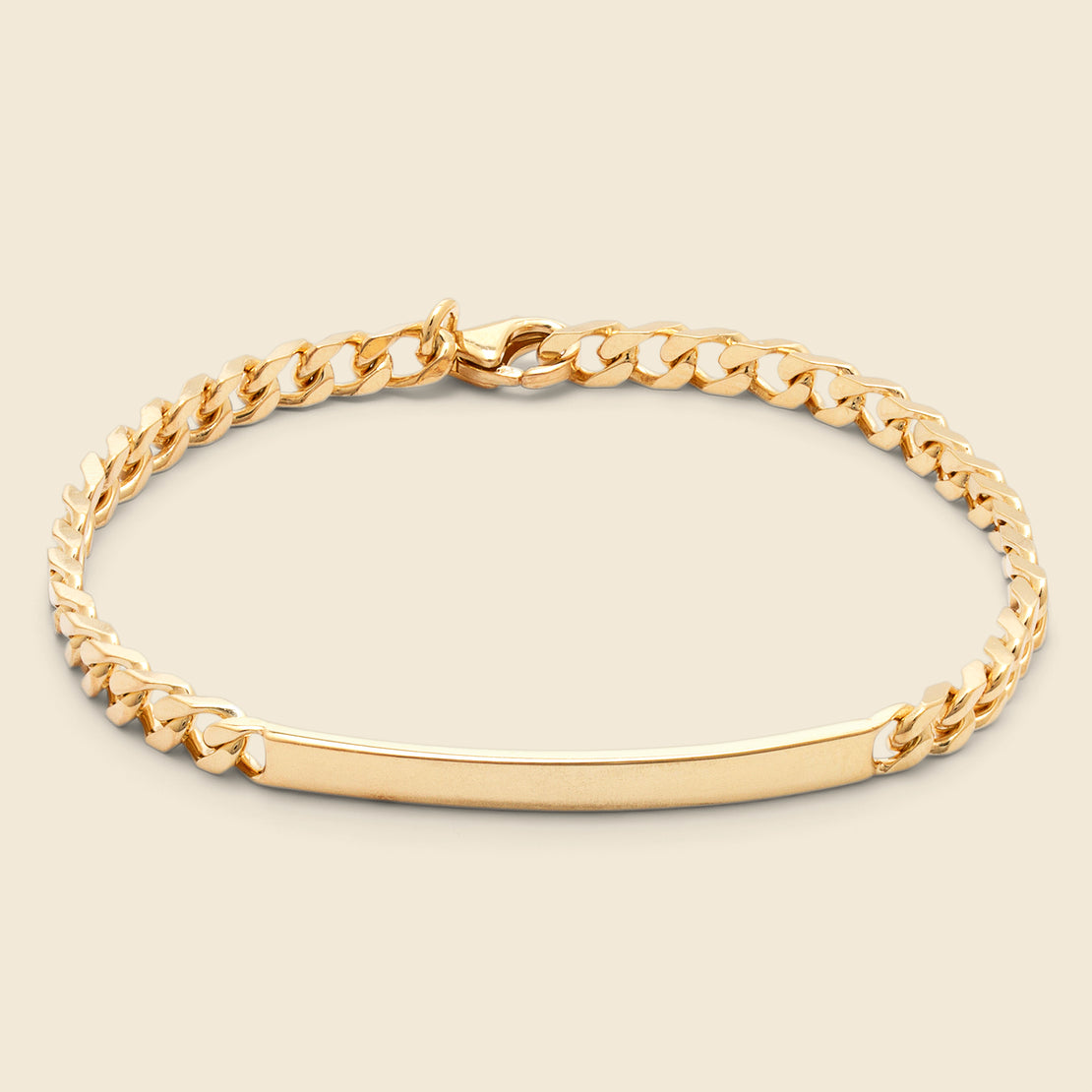 Miansai 3mm ID Chain Bracelet - Gold Vermeil