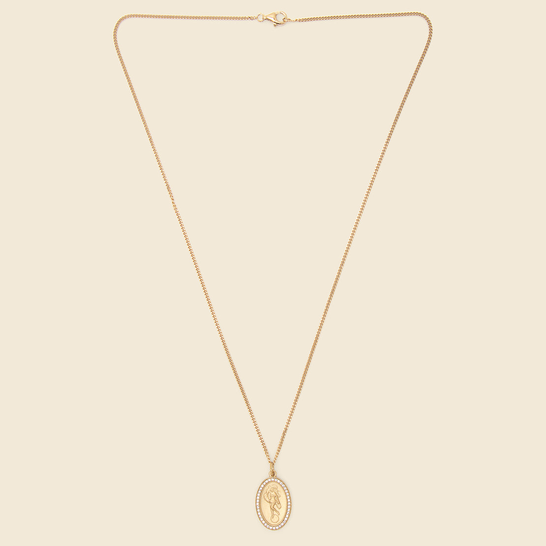 Fortuna Pendant Necklace - Gold/White Sapphire - Miansai - STAG Provisions - W - Accessories - Necklace