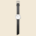 M24 Japanese Watch 39mm - Silver/White/Black Leather - Miansai - STAG Provisions - Accessories - Watches